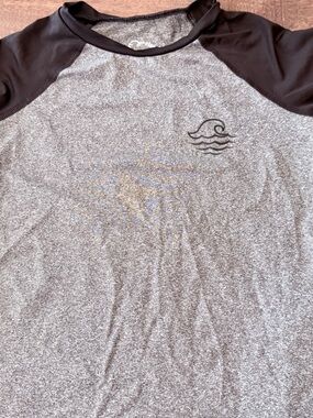 art class Gray & Black Short Sleeve Swim Shirt